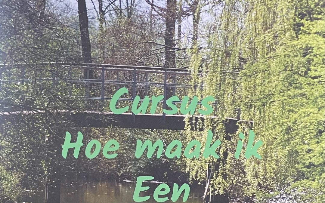 Cursus Hoe schrijf ik een Pedagogisch werkplan