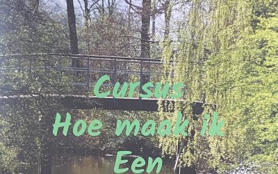 Cursus Hoe schrijf ik een Pedagogisch werkplan